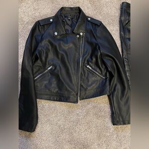 Pleather Outfit! Jacket & Pants
